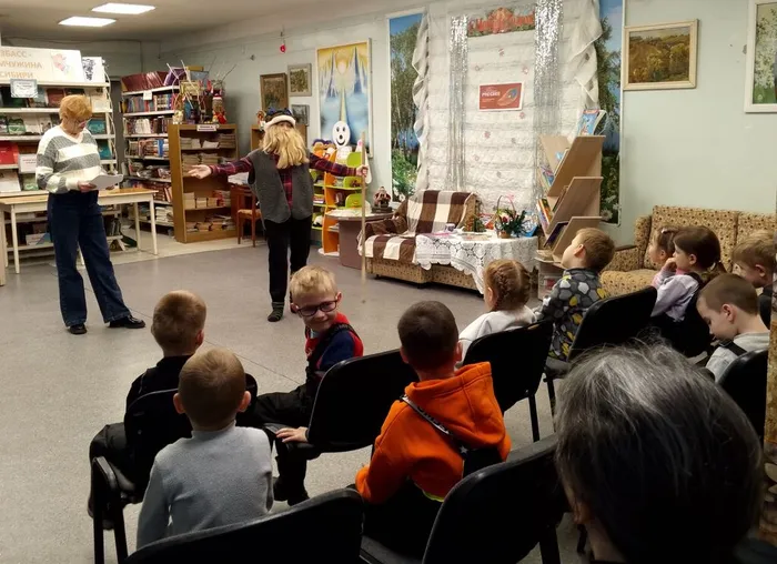 Экскурсия в библиотеку «В гости к книгам мы идём»