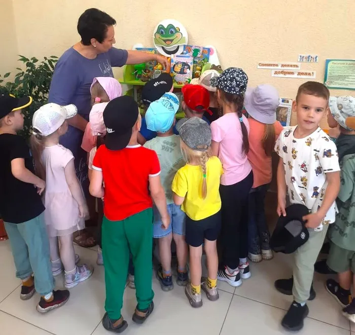 Познавательная экскурсия «Первый раз в библиотеку»