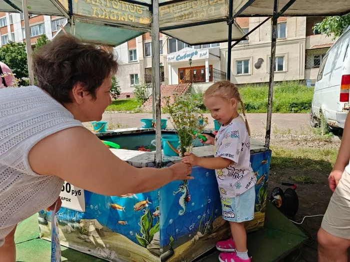 Акция 'Ромашковый флешмоб "