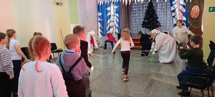 Игровая программа «Староновогодний голубой огонёк»