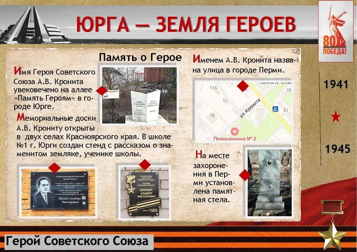 «Юрга – земля Героев»: Кронит Альберт Викторович