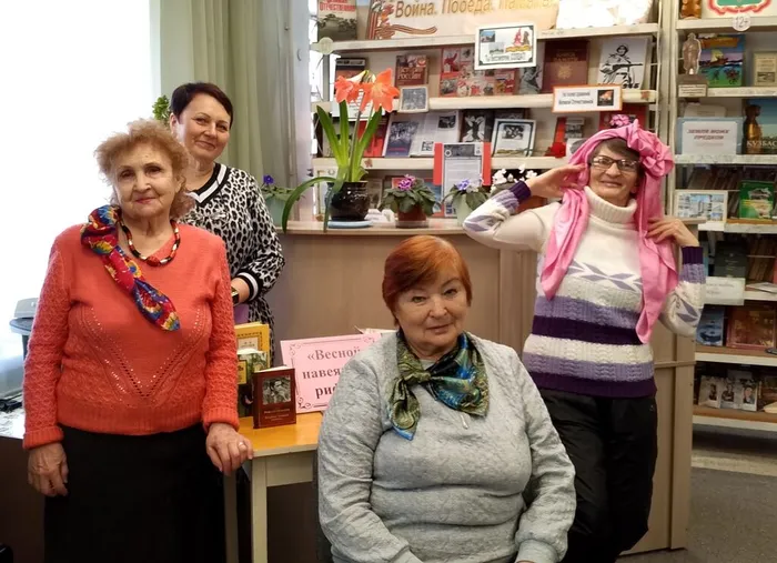 Литературно-поэтический час «Весной навеянная рифма»