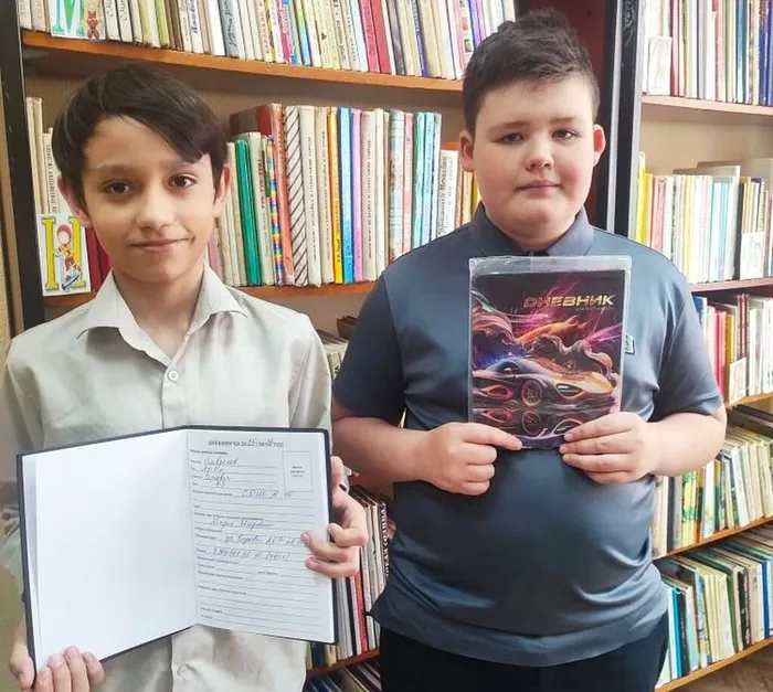 Акция «Пятерка по литературе – приз в библиотеке»