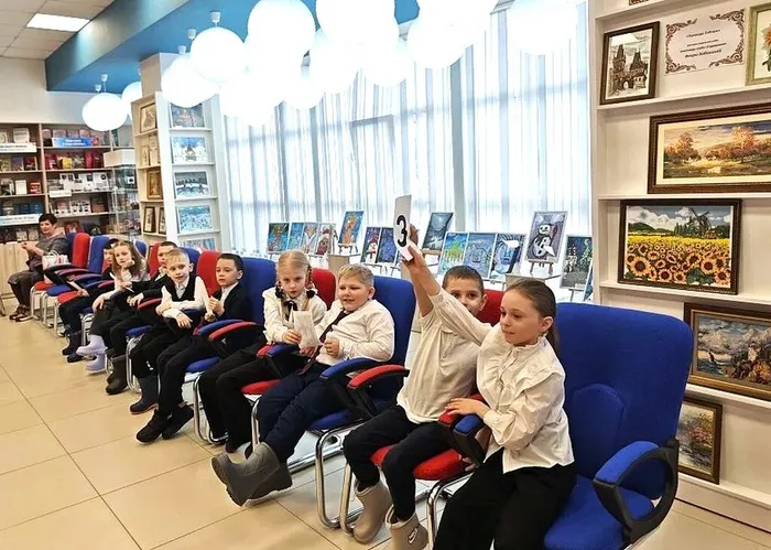 Прощание с Азбукой в библиотеке