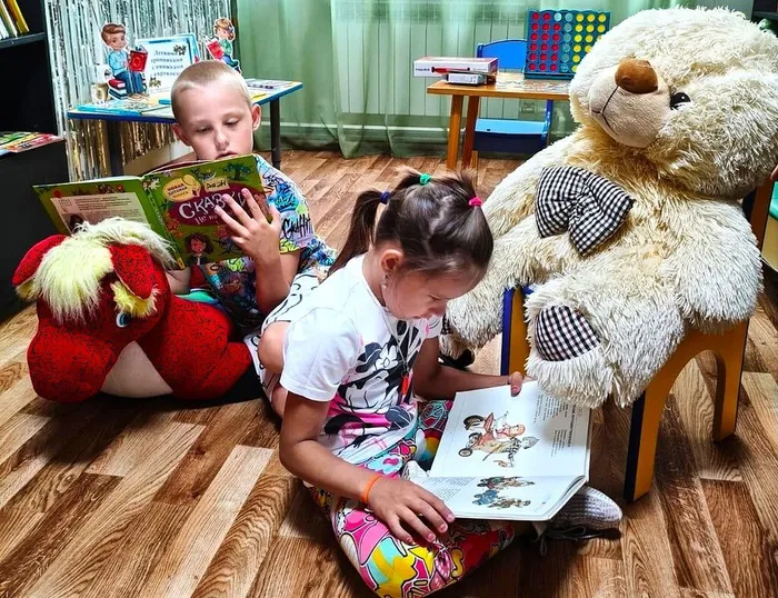 Читаем, играем, рисуем в библиотеке