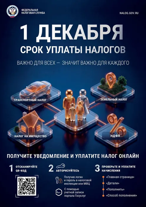 Срок уплаты налогов близко!