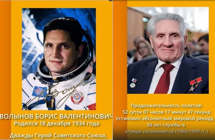 Борис Волынов и его дорога в космос