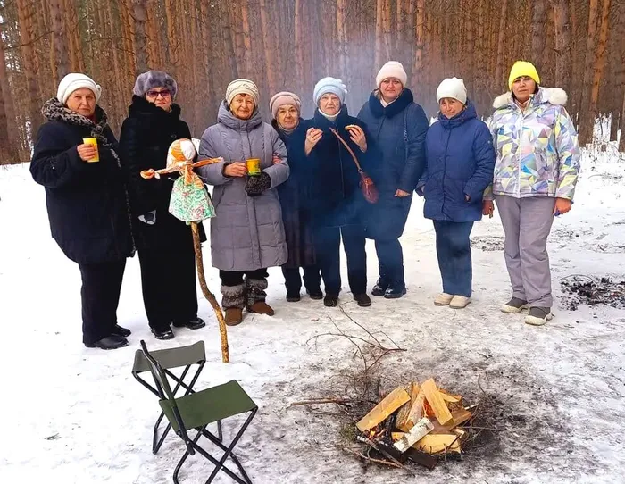 Сударушки прощаются с зимой