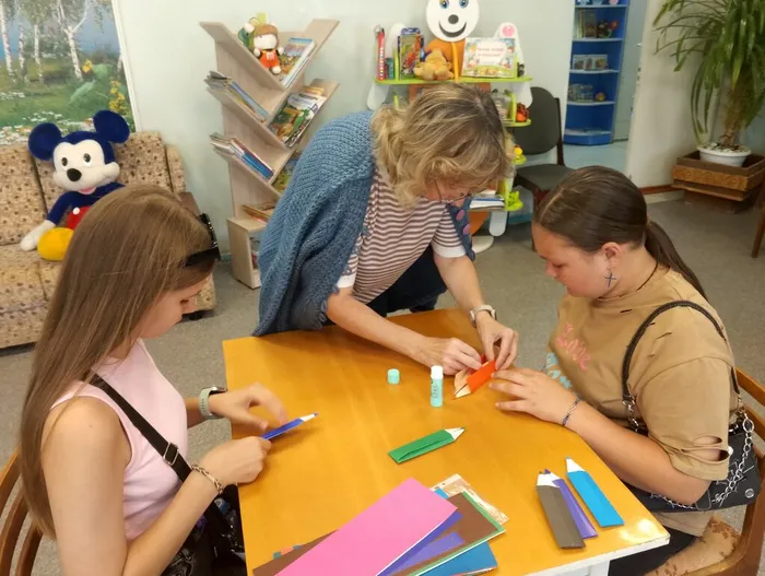 Мастер-класс «Книжная закладка»