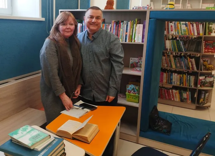 В гостях у библиотеки — легенда кузбасской журналистики!