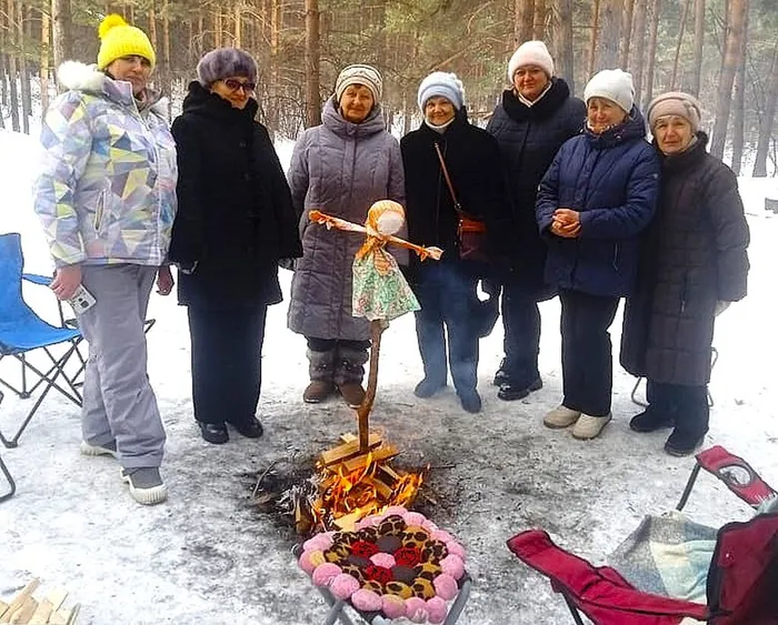 Сударушки прощаются с зимой